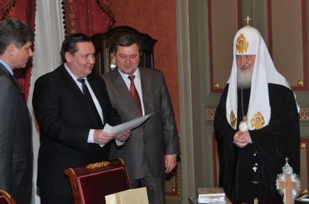 Патриарх Кирилл благословил Луганск и его жителей
