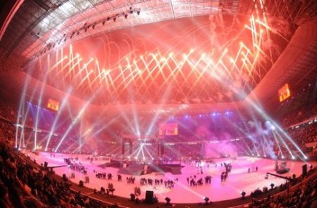 В субботу состоялось открытие Арены во Львове - четвертого стадиона, построенного для проведения Евро-2012