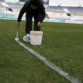 В Луганске поле стадиона «Авангард» окончательно подготовлено к субботнему матчу с «Карпатами»