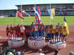 Луганчанин в составе сборной Украины завоевал бронзу на VIII Чемпионате Мира по пожарно-прикладного спорту