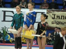 Луганчанка получила комплект наград на международном турнире по спортивной гимнастике "Кубок Стеллы Захаровой"