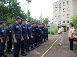В Луганском гарнизоне ГСЧС Украины пополнение