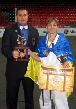 Луганчанка завоевала 3 место в чемионате Европы по каратэ