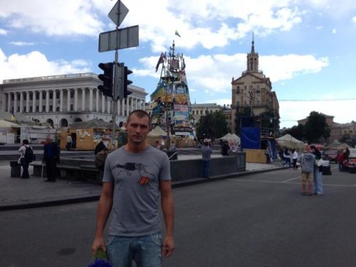 Как разразработчик игры S.T.A.L.K.E.R. гулял по Киеву с георгиевской ленточкой (ФОТО)