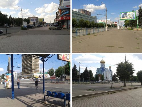 Луганск сегодня: опустевшие улицы, закрытые магазины (ФОТОФАКТ)