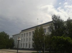 Над Северодонецком поднят украинский флаг (ФОТО)