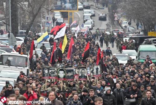 В Киеве состоялся «Марш правых. Марш правды» 
