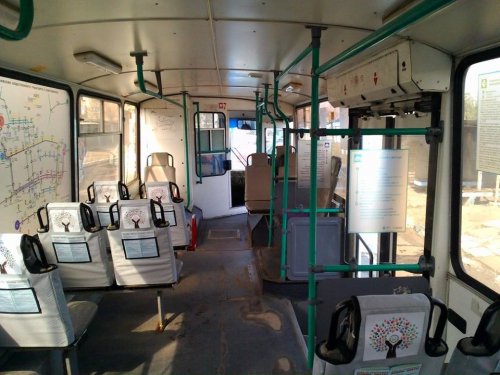 Троллейбус для переселенцев из зоны АТО запустили в Северодонецке (фото)