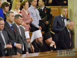 Представители Московского патриархата не захотели чествовать героев АТО (фото)