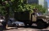 В центре Одессы произошло ДТП с участием военного грузовика (видео)