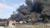 Пожар на нефтебазе под Киевом потушат до конца дня
