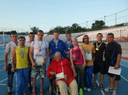 Команда спортсменов-паралимпийцев Луганской области привезла медали с чемпионата Украины по легкой атлетике
