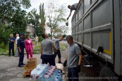 В Северодонецк прибыла гуманитарная помощь от Николаевской области