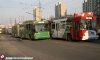 В столице заблокировано движение троллейбусов на шести маршрутах
