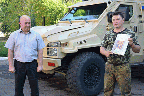 Рубежанский завод сделал подарок для Луганских взрывотехников (фото)
