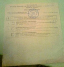 На Прикарпатье проиграл кандидат, за которого 25 октября засчитали слово из трех букв