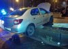 В Киеве пьяный водитель Renault попал в ДТП