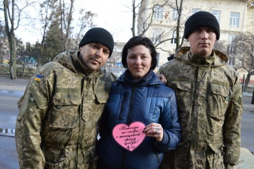 В Северодонецке стартовала акция ко Дню святого Валентина (фото)