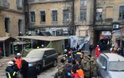 В Киеве обрушился дом. Есть жертвы 