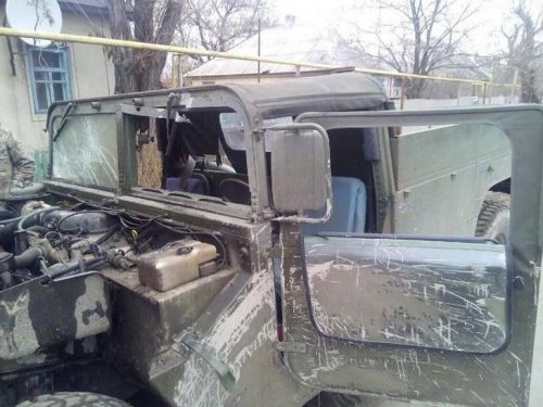 В сети опубликовали фото автомобиля мобильной группы, которую расстреляли под Трехизбенкой 