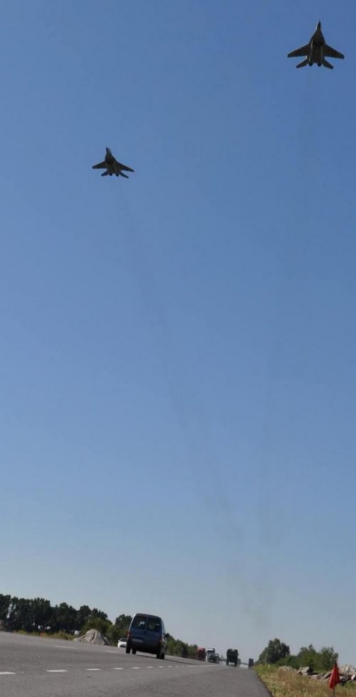 Экипажи истребительной авиации ВСУ на самолетах МиГ-29 оттачивают мастерство (фото)