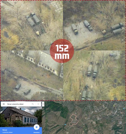 Аэроразведка показала перемещения российской техники на Донбассе (фото)