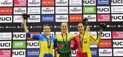 Луганская спортсменка завоевала два серебра на мировом первенстве по велотреку