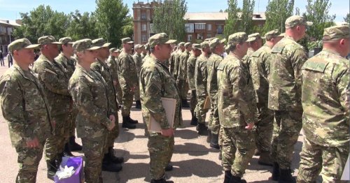 Батальон «Луганск -1» отметил третий день рождения
