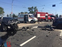 В оккупированном боевиками Донецке в ДТП погибли двое