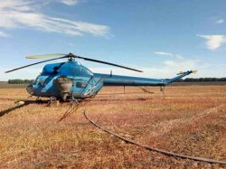 В Винницкой области мужчина погиб от удара лопасти вертолета