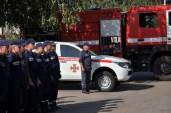Краматорск подарил спасателям внедорожник стоимостью почти 800 тысяч гривен
