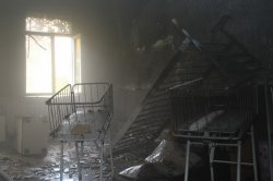 В оккупированном Донецке горело родильное отделение (фото)