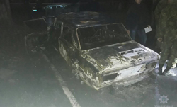 В Днепропетровской области из противотанкового гранатомета взорвали авто полицейских