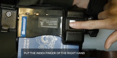 Украина тестирует биометрический контроль на границе с РФ