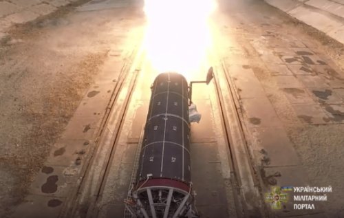 В Украине провели испытания двигателя ракет оперативно-тактического комплекса «Гром-2»