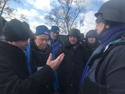 Глава ОБСЕ посетил КПВВ на Донбассе