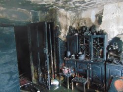 В Рубежном эвакуировали из горящего общежития 39 человек. Есть жертвы 