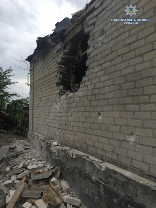 Последствия обстрела Лоскутовки на Луганщине (фото)