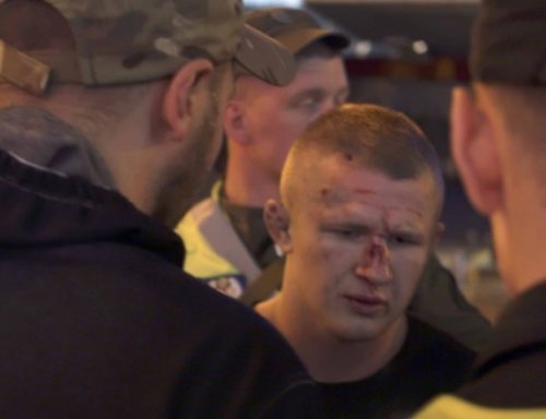 В центре Киева избили болельщиков «Ливерпуля»
