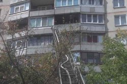 В Харькове загорелся жилой дом, эвакуировали 10 человек