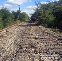В Донецкой области украли километр железной дороги