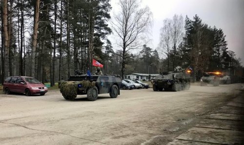 Украинские военные среди представителей 14 стран участвуют в военных маневрах в Литве