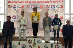 Луганчанка завоевала золото всеукраинских соревнований по каратэ VKF