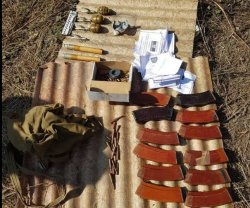 В Лисичанске нашли схрон с боеприпасами боевиков 