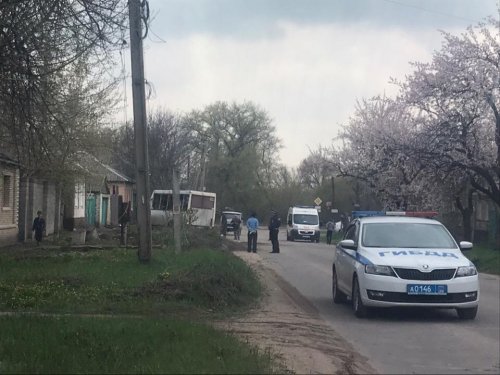 В оккупированном Луганске маршрутка с людьми попала в ДТП