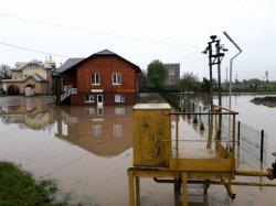 На Прикарпатье из-за дождей подтоплены более 300 домов