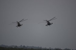 В Ровно разбился военный вертолет - 4 члена экипажа погибли