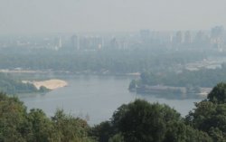 В Киеве уровень загрязнения воздуха диоксидом азота достиг 6 среднесуточных