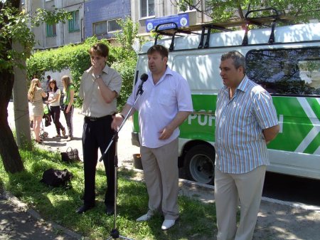 В Луганской области три дня работала мобильная общественная приемная «Фронта Змін»