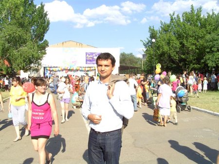 Праздник детства в луганском парке Щорса